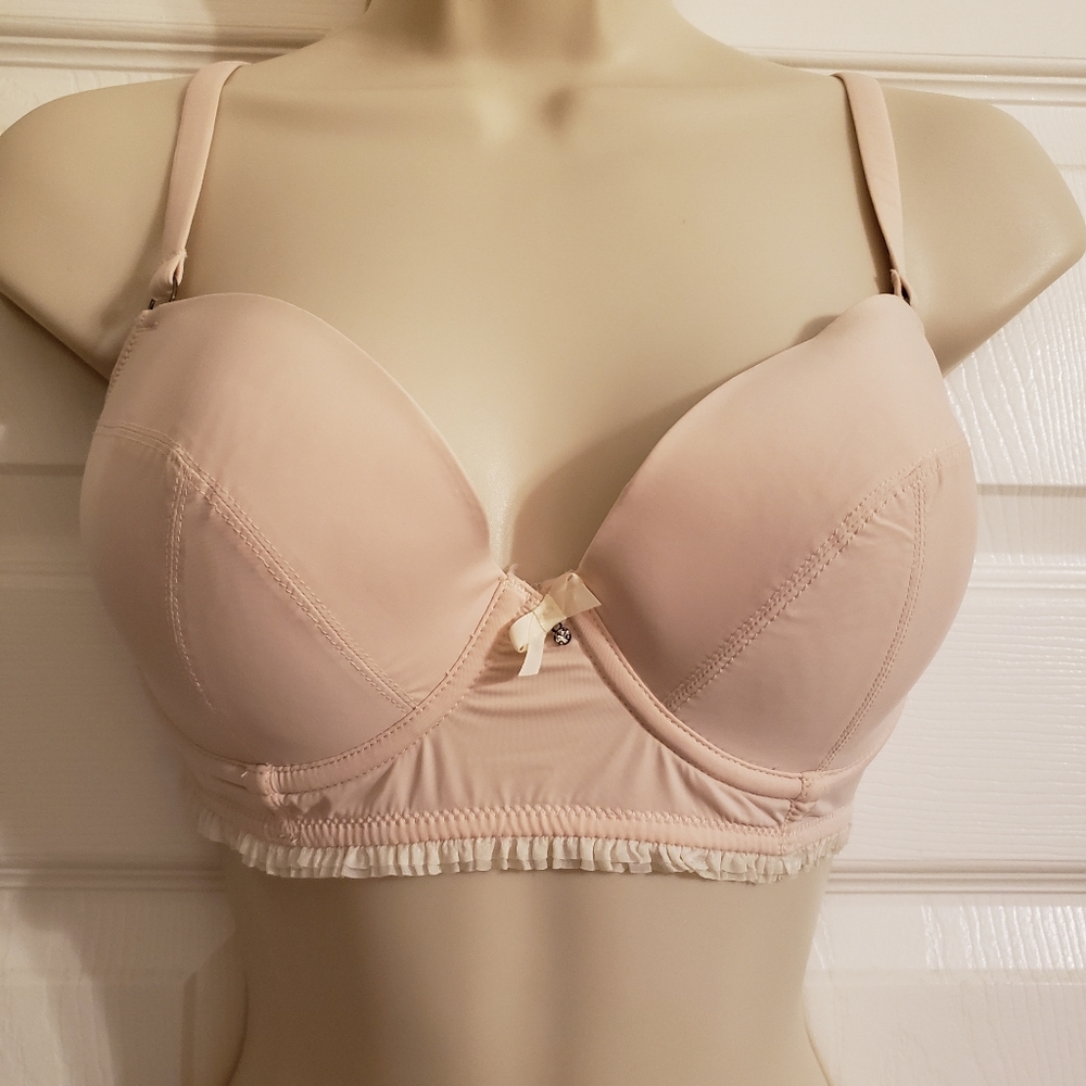 Kensie Convertible Bra 32DD Blush